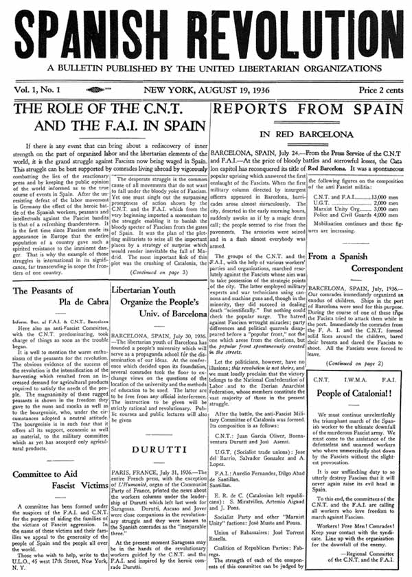 spanish revolution